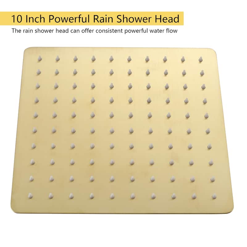 2-Function 10/12/16 In Ceiling Mounted Shower System