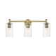 Option Brushed Brass / Clear