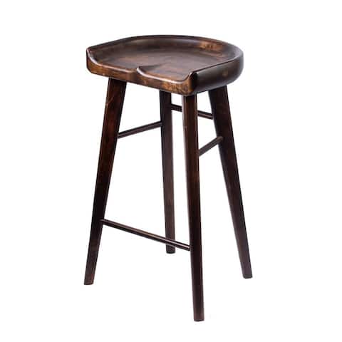 Maple Tractor Stool - 29"H x 16"W x 16"D