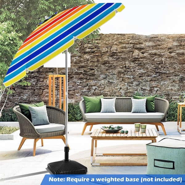 low prices on patio umbrellas portable Cool Little Mini Drink Umbrella With Weighted Base, Desktop Table Umbrella For Drinks And Phones, And Snacks, Black Sunshade For Outdoor inch super large umbrella surface is made of UPF50+ professional sun protection fabric 6.5 Feet Multi-Color Portable Beach
