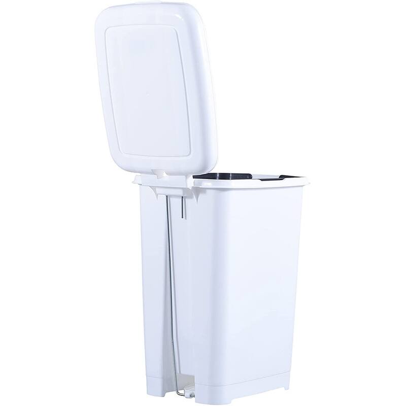 16 gal Slim Pedal Trash Can