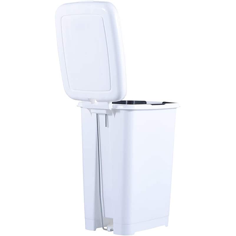 16 gal Slim Pedal Trash Can