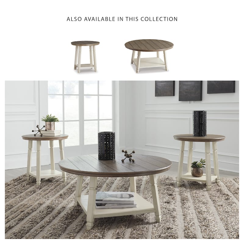 Bolanbrook Casual Two-tone 3-Piece Occasional Table Set