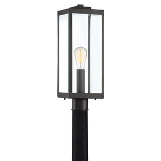 Westover 1-Light Outdoor Post Mount in Earth Black