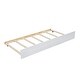 preview thumbnail 16 of 18, Wood Twin over Full Bunk Bed with Twin Trundle, Guard Rails, and Sturdy Pine Frame for Bedroom, Grey