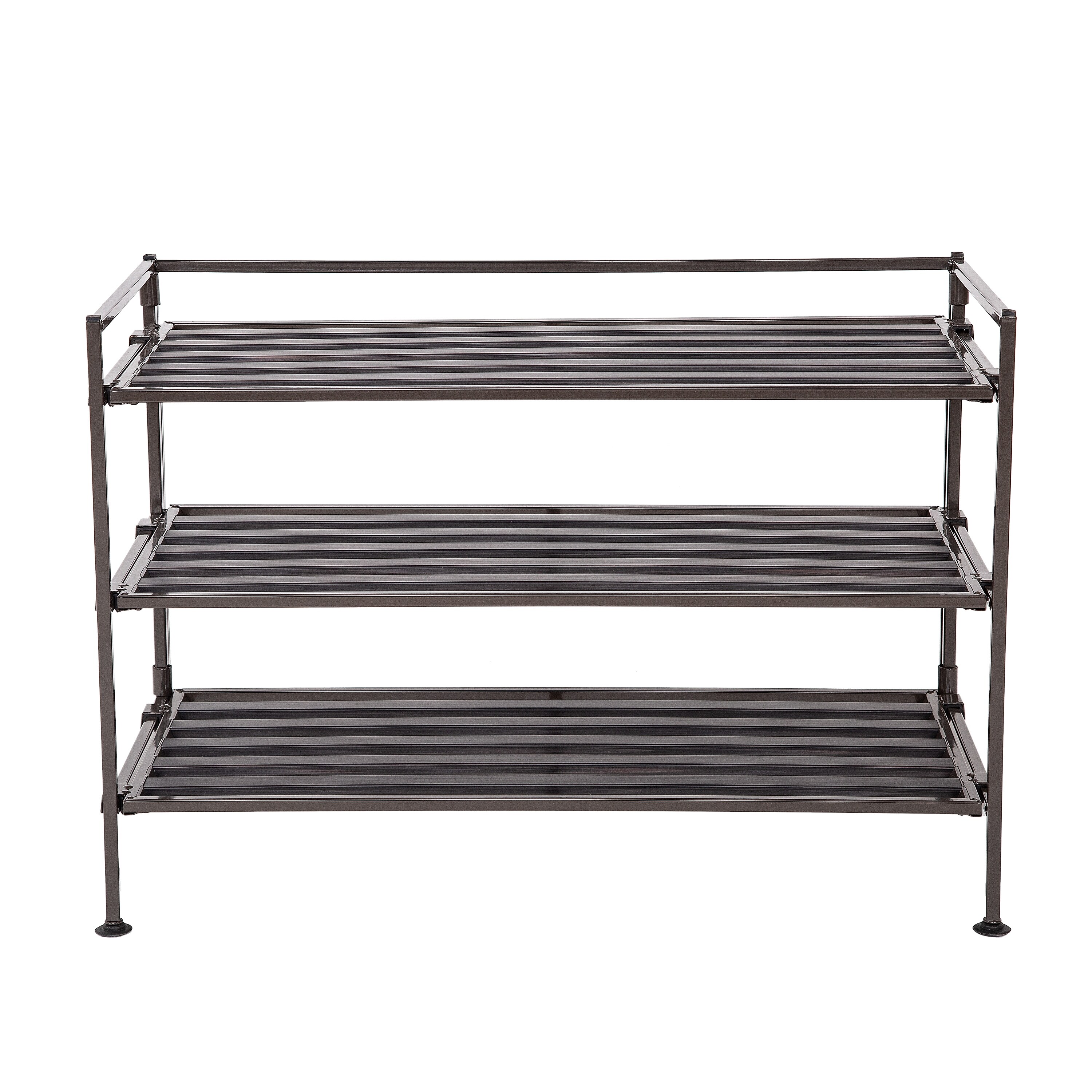 Seville 3 top tier shoe rack
