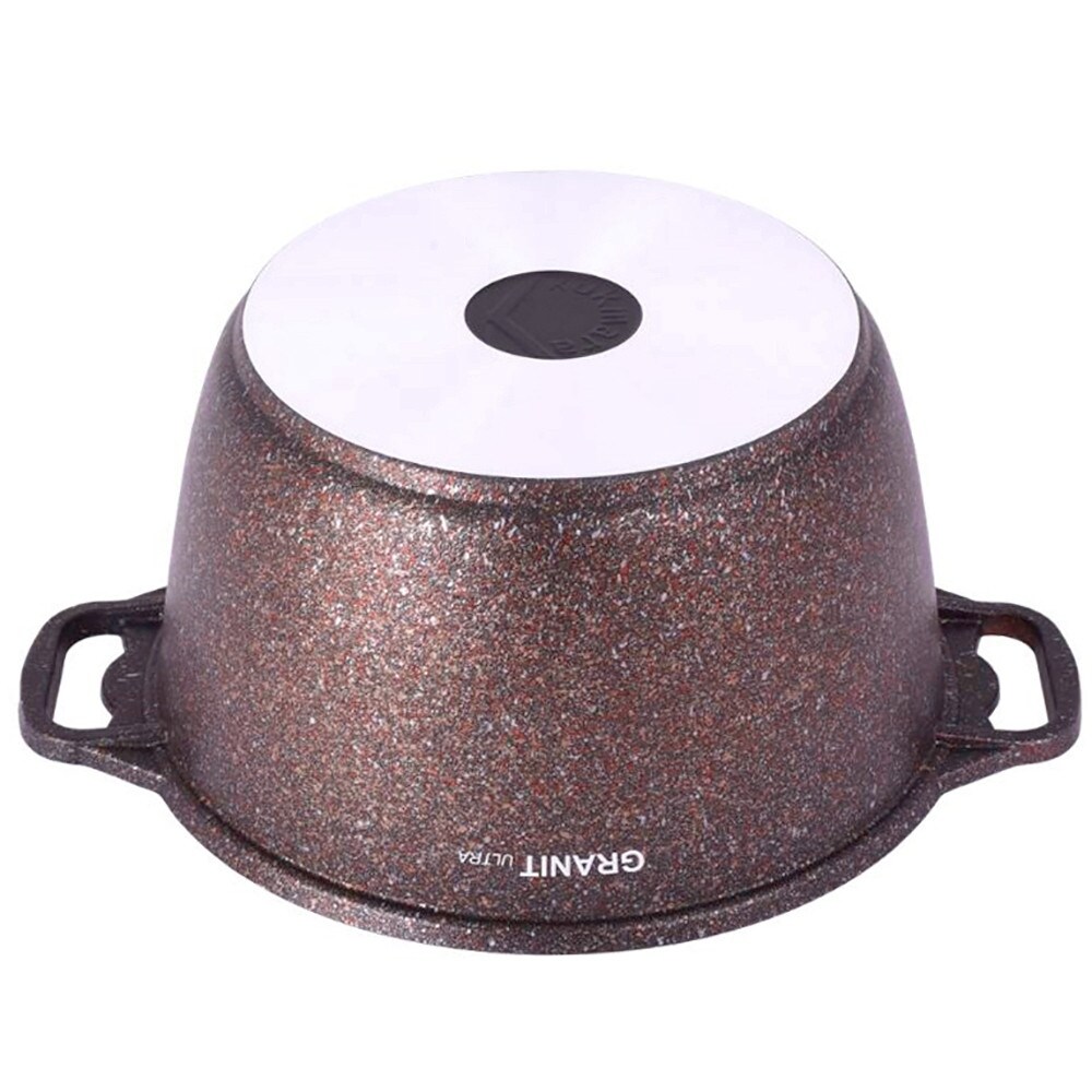 Buy Kukmara Granit Ultra, D = 26 cm frying pan, glass cover, non-stick  coating Online, Price - $89.07