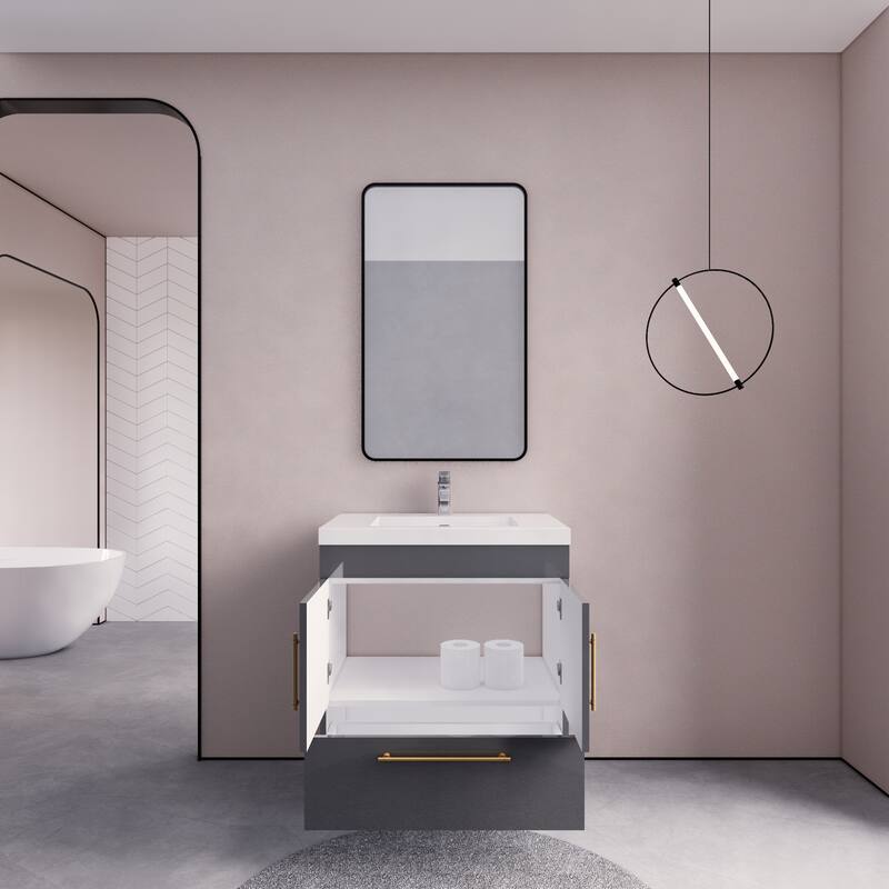 Eliza 30'' Freestanding Vanity with Single Sink