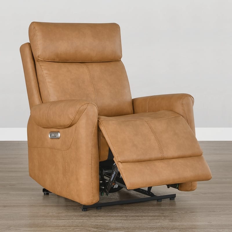 Spruce & Spring Margot Wall Hugger Power Recliner with USB Ports