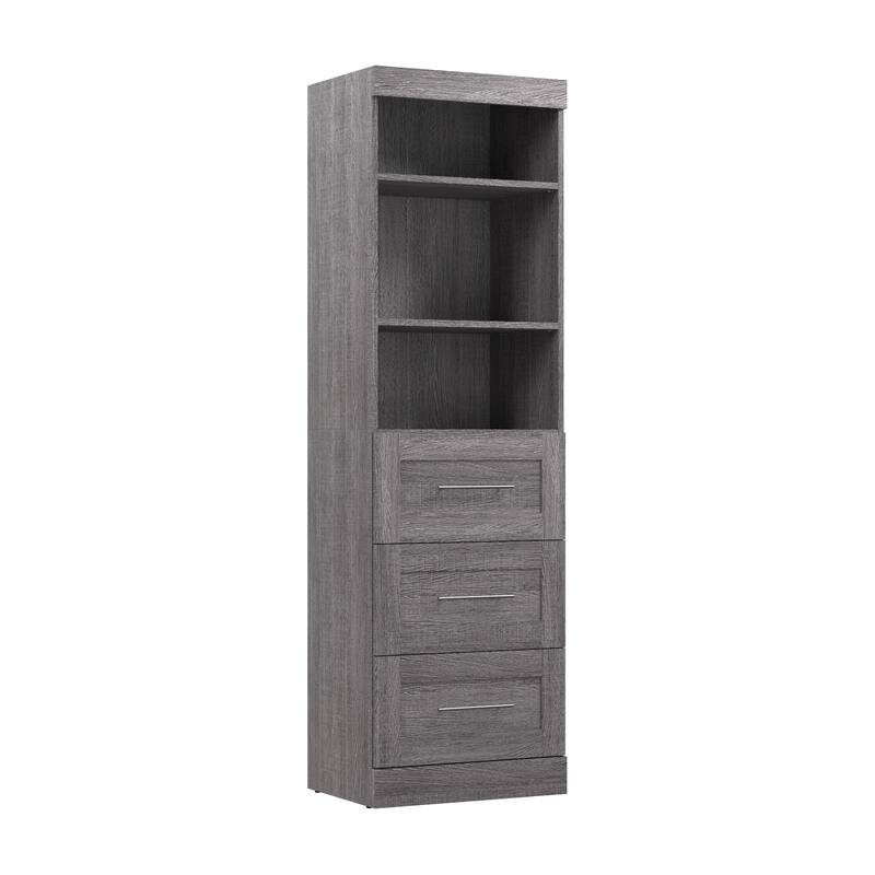 Pur 25W Closet Organizer with Drawers by Bestar