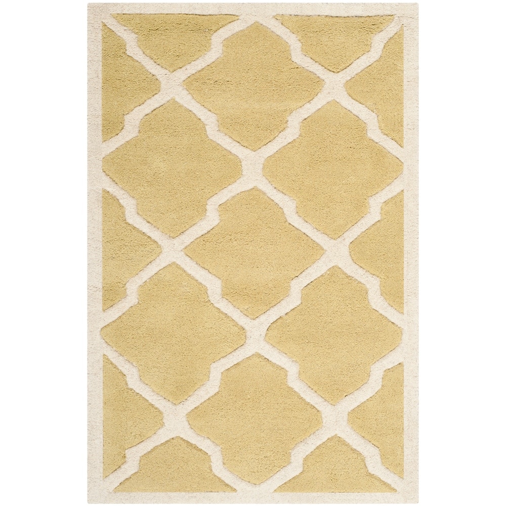 SAFAVIEH Handmade Chatham Rinske Modern Moroccan Wool Rug