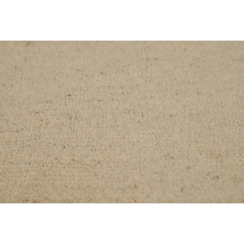 Modern Gabbeh Oriental Runner Rug Handmade Wool Carpet - 3'2"x 11'10"