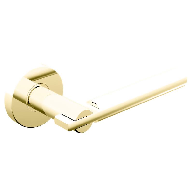 Baldwin Single Left Hand Estate Lever Minus Rosettes