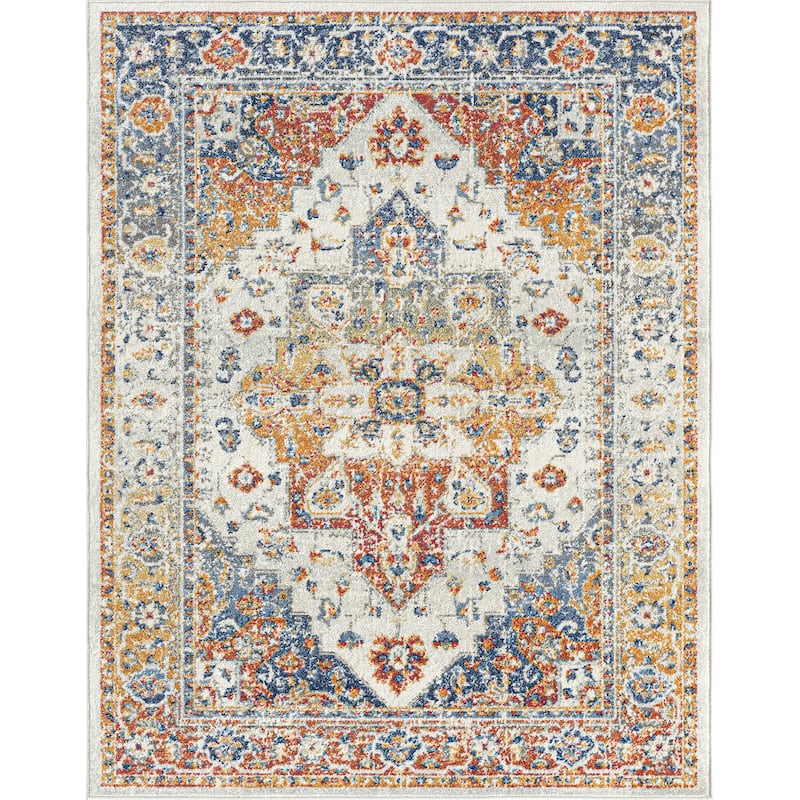 Chesney Bohemian & Eclectic Medallion Indoor Area Rug
