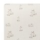 preview thumbnail 11 of 13, Crane Baby Organic Cotton Fitted Crib Sheet Bunny