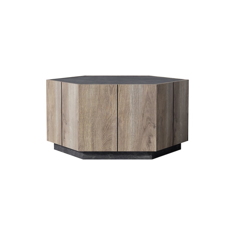 Hexagonal Rural Style Garden Retro Coffee Table