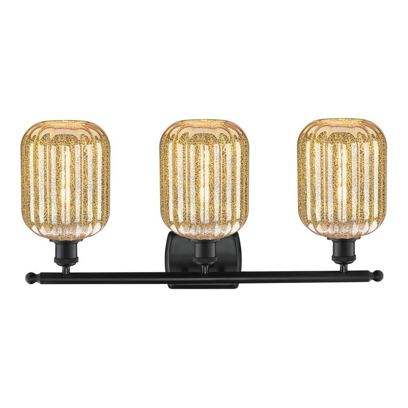 Innovations Lighting Endless Possibilities Ballston - Preston - 3 Light 27" Jar Shade Bath Vanity Light