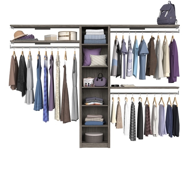 “My closet” ClosetMaid SpaceCreations 44-115 in. Closet System - On Sale
