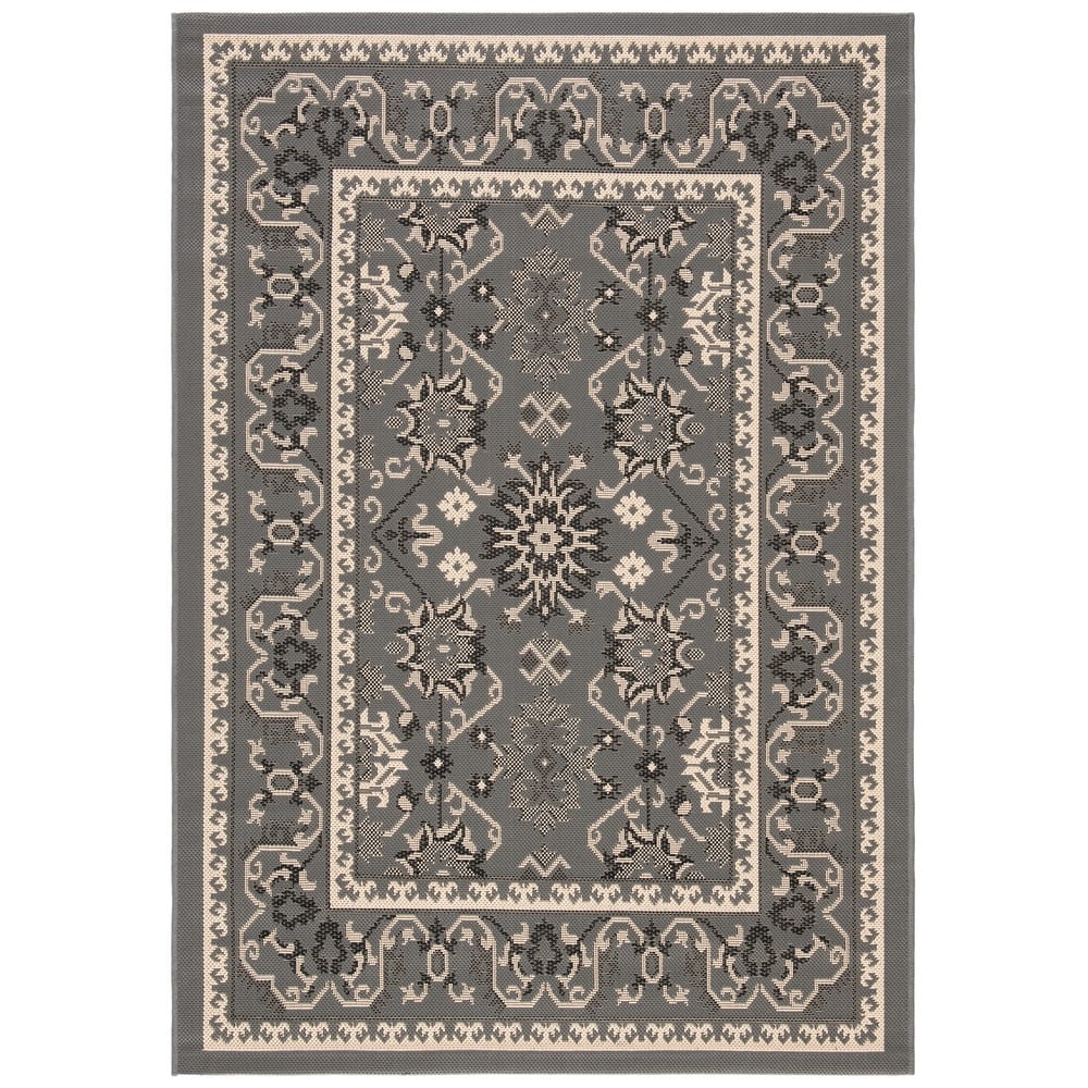 SAFAVIEH Courtyard Erlwine Indoor/ Outdoor Waterproof Patio Backyard Rug