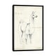 preview thumbnail 1 of 10, iCanvas "Dream Love Believe Sing Panel v2" by Anne Tavoletti Framed Black - 40x26