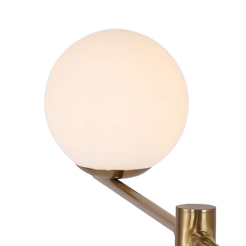 Modern 6-Light Dimmable Sputnik Bubble Chandelier for Dining Room