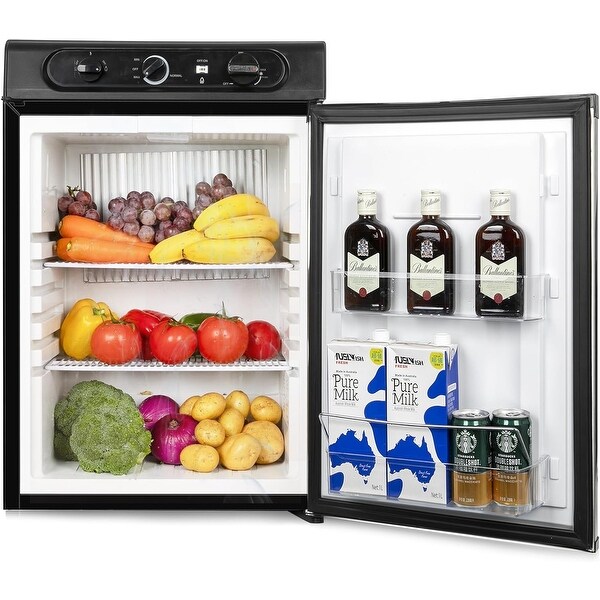 12 volt 110 volt rv refrigerator top