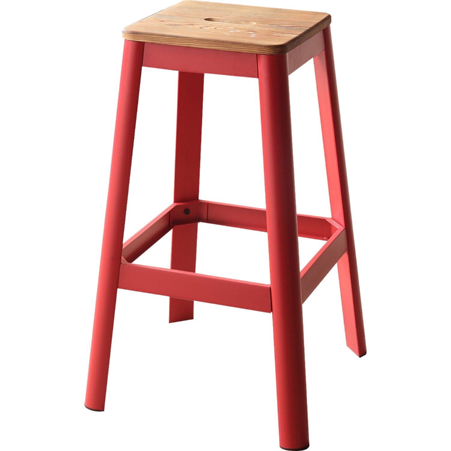 Single leg hot sale bar stool