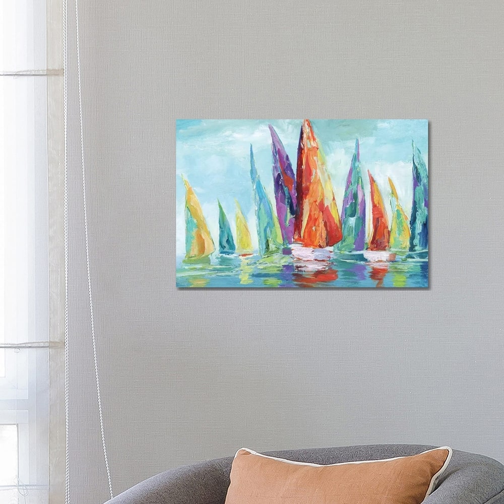 iCanvas "Fine Day Sailing I" by Nan Canvas Print
