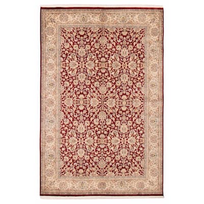 ECARPETGALLERY Hand-knotted Pako Persian 18 Of 20 Red Wool Rug - 6'0 x 9'2
