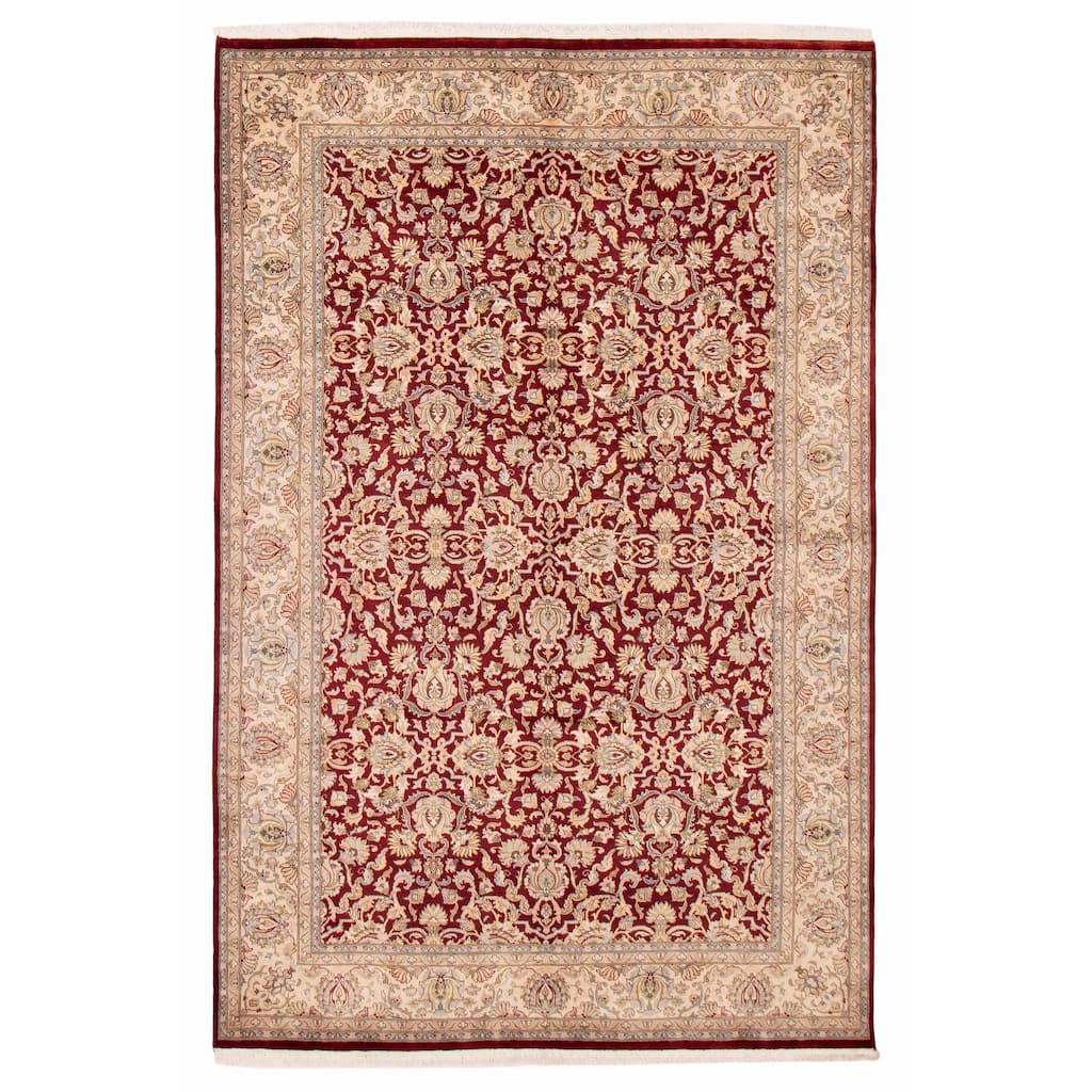 ECARPETGALLERY Hand-knotted Pako Persian 18 Of 20 Red Wool Rug - 6'0 x 9'2