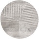 preview thumbnail 19 of 17, SAFAVIEH Pyramid Galatea Modern Geometric Rug 6'7" Round - Grey/Ivory - Round