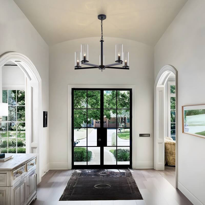 Starsky 5-Light Candle Style Classic / Traditional Chandelier