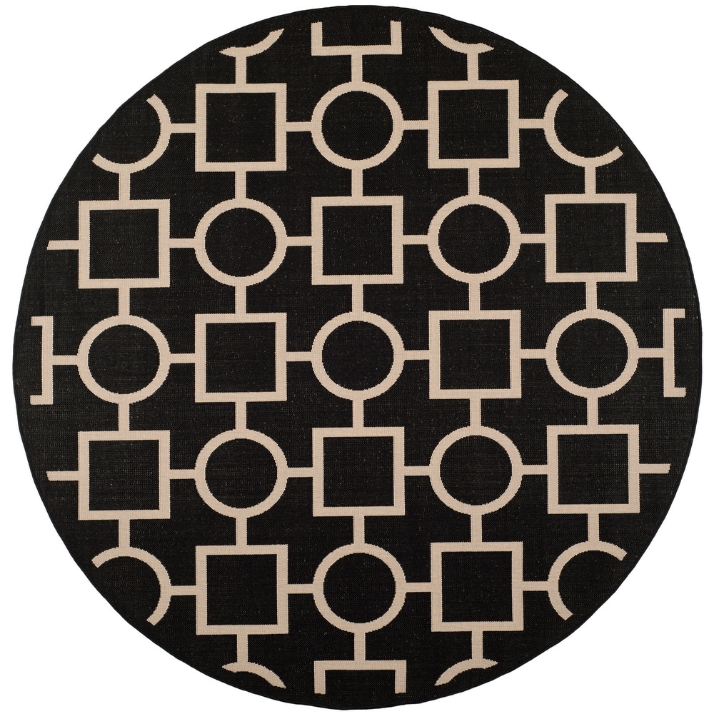 SAFAVIEH Courtyard Sharlene Indoor/ Outdoor Waterproof Patio Backyard Rug