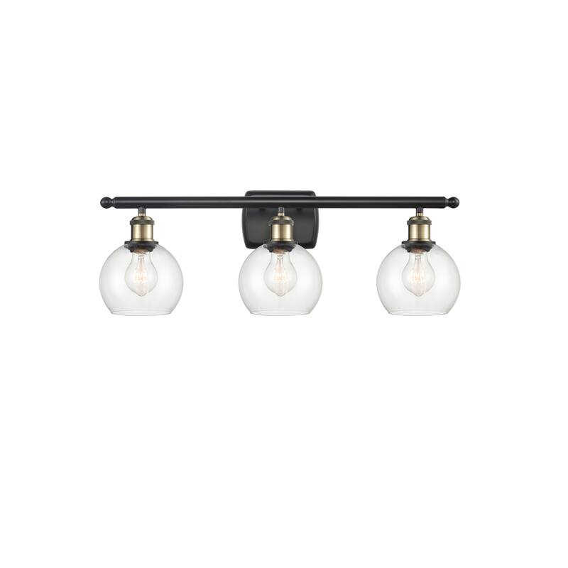 Innovations Lighting Athens 3 Light 26" Bath Vanity Light - 6" Shade