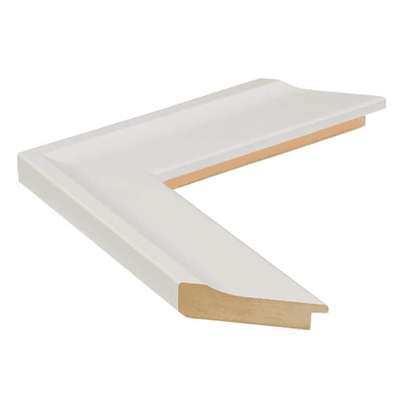 Frame My Mirror White Framed Wall Mirror, Morgan Design