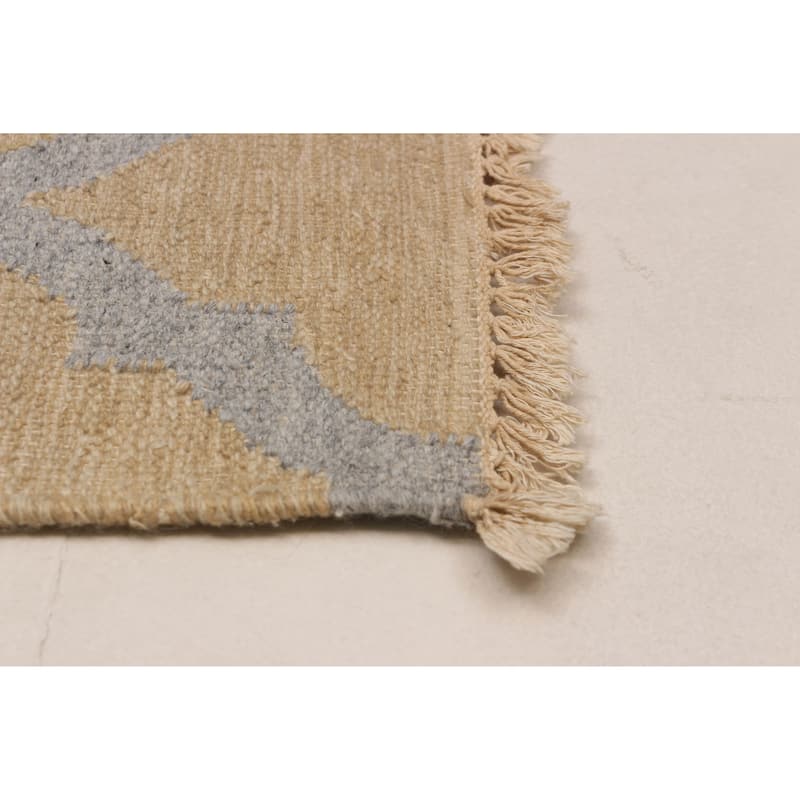 Ankara FW Khaki Kilim 5'1" x 8'0" - 5'1 x 8'0