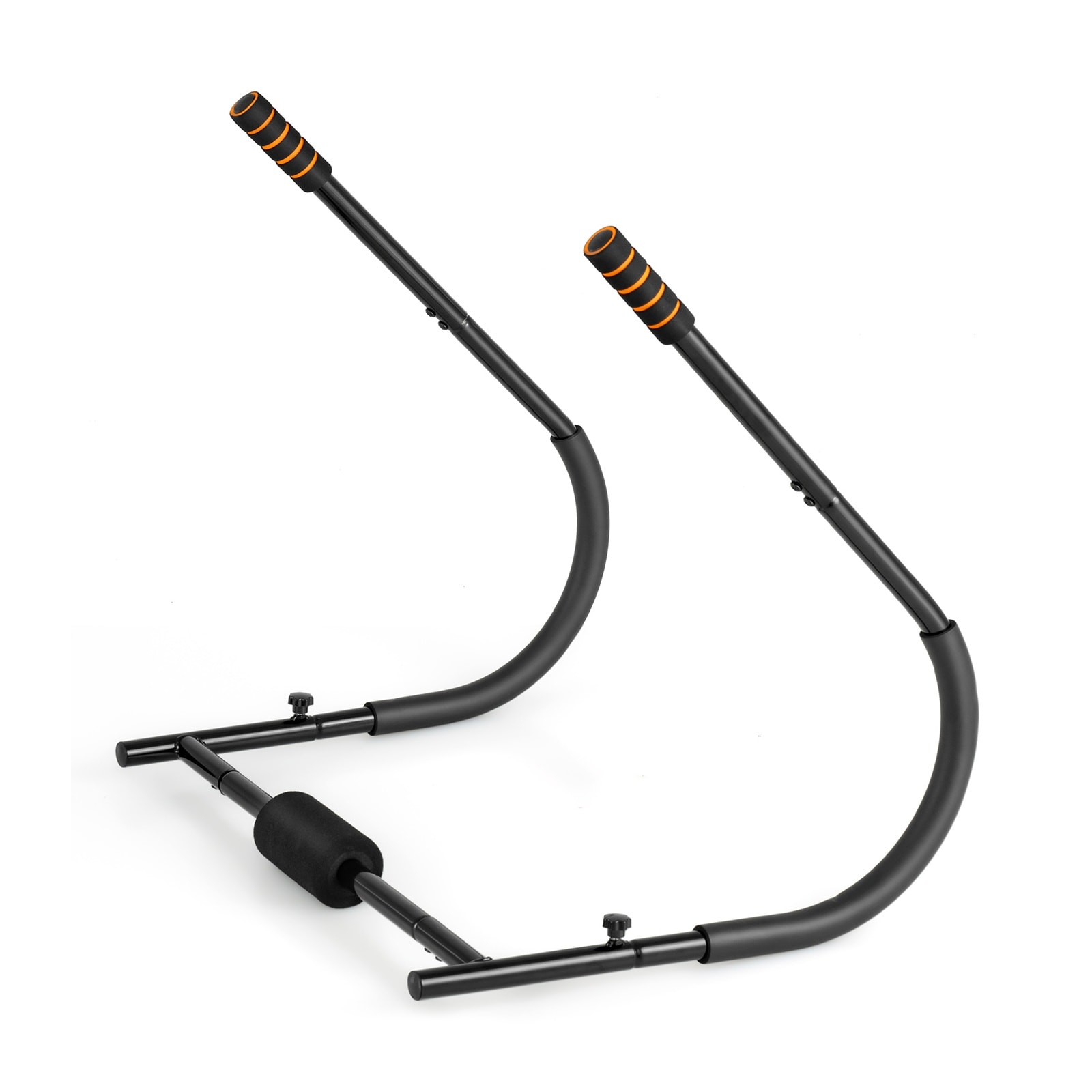 Adjustable Ab Trainer with Padded Head Support and Foam Handles