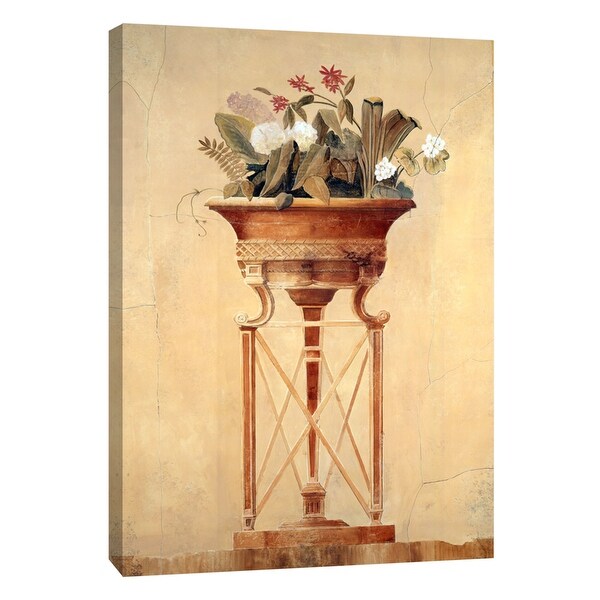 PTM Images 9-105332 PTM Canvas Collection 10" x 8" - "Floral Empire I" Giclee Flowers Art Print on Canvas