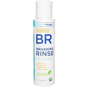 Essential Oxygen Brushing Rinse - Organic - Peppermint - 3 oz