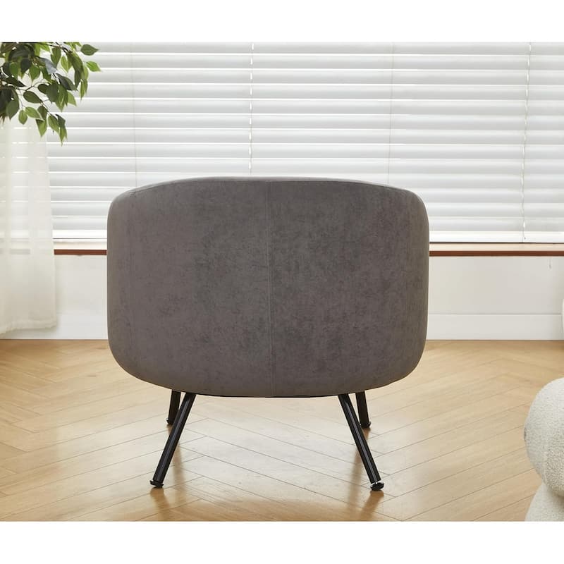Luxury and Elegance Modern Channel Chair with Velvet Fabric Material Dense Foam and Heavy Webbing