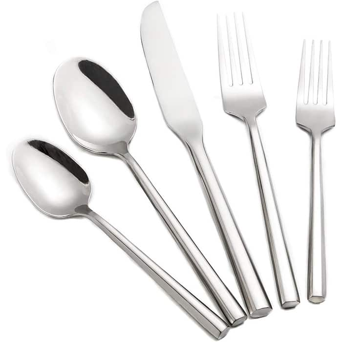 Silverware Set Stainless Steel Cutlery Set 20 Piece