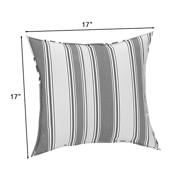 Outdoor cushion best sale slipcovers 24x24