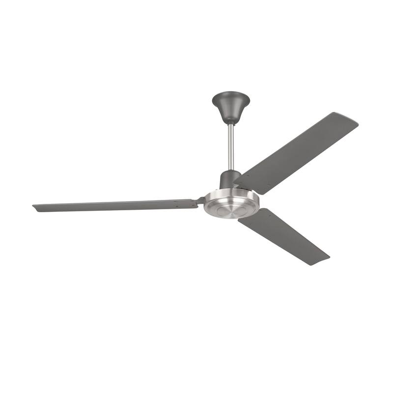 Craftmade Utility 56" Downrod Mount Heavy-Duty Ceiling Fan w/ 4 Speed Wall Control