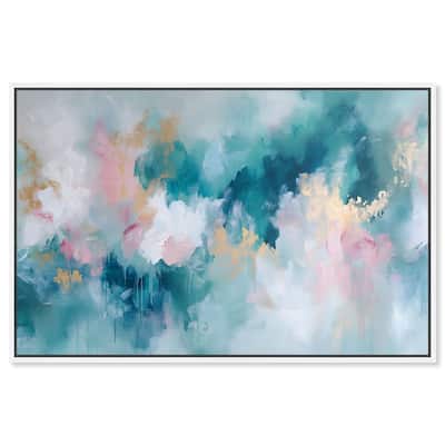 Emerald Sky Canvas by Art Remedy