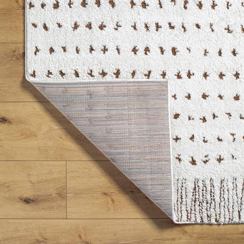 Livabliss Transitional Freud Dots Area Rug
