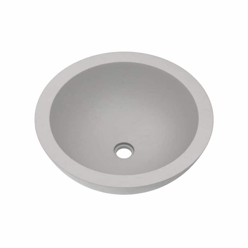 Morro 17-inch NativeStone Vessel Bathroom Sink - 17" x 5"
