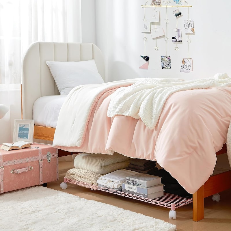 Suprima® Rolling Underbed Storage Shelf by DormCo
