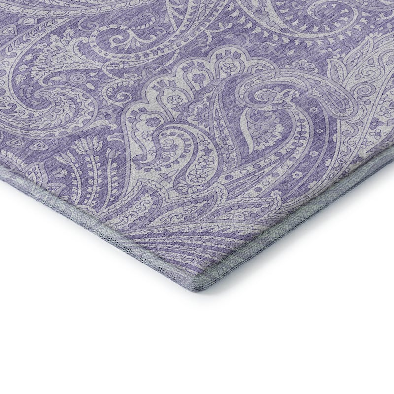 Premium Washable Super Soft Traditional Paisley Mayfield Rug