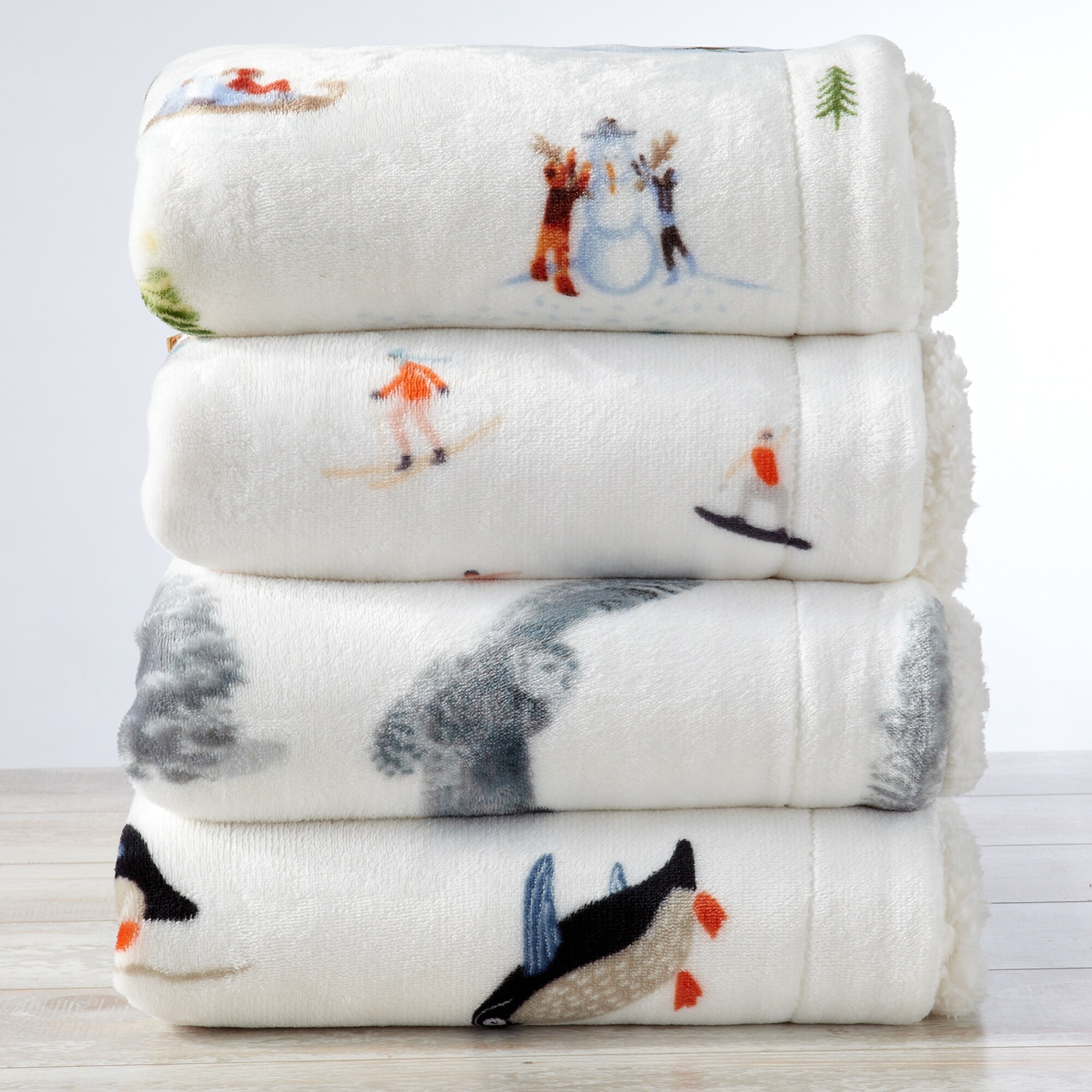 Super Soft Velvet Plush Lodge Themed Printed Throw Blanket 50 x 70, Snow Lodge Great Bay Home Decorative Holiday Throw Blanket Elk Lodge Collection Super Soft Velvet Plush Lodge Themed Printed Throw Blanket 50 x 70, Snow Lodge Great Bay Home Decorative Holiday Throw Blanket Elk Lodge Collection
