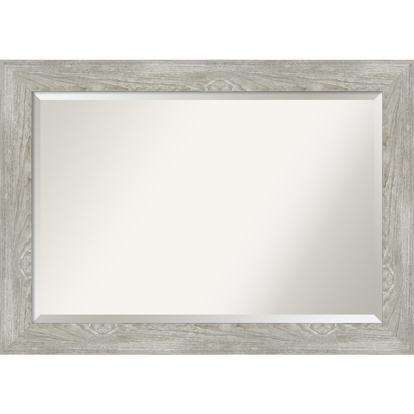 Dove Greywash Bathroom Vanity Wall Mirror. Opens flyout.